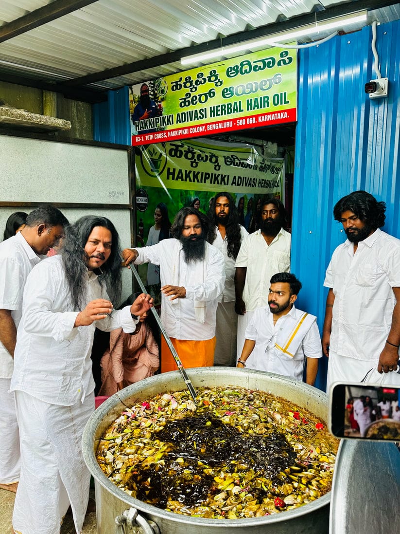 KARNATAKA HAKKI PIKKI NEELAMBARI HERBAL HAIR